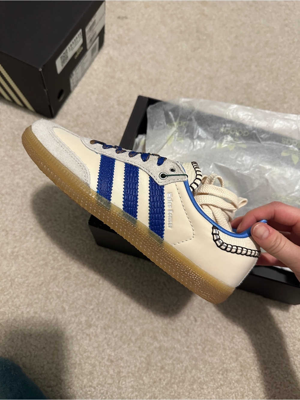 adidas x wales bonner sambas - Picture 6 of 6